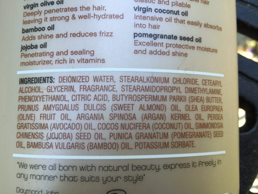 Natural Style by FUBU Moisture Shine LeaveIn Conditioner Tightly