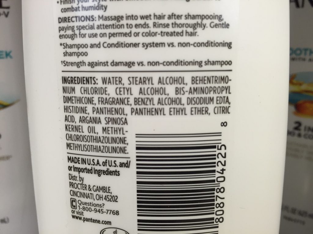 Pantene Smooth & Sleek Finishing Conditioner Tightly Curly Product