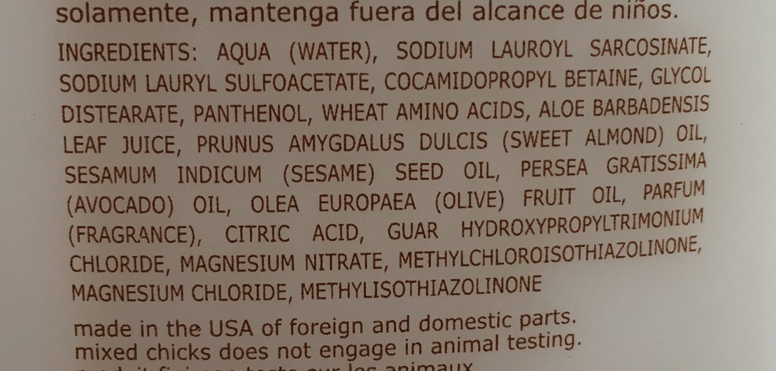 Mixed Chicks Sulfate Free Shampoo Tightly Curly Product