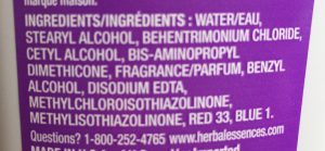 Herbal Essences Hydralicious Conditioner Ingredients